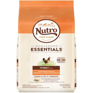Nutro Wholesome Essentials Natural Farm-Raised Chicken, Brown Rice & Sweet Potato Adult  Dry Dog Food