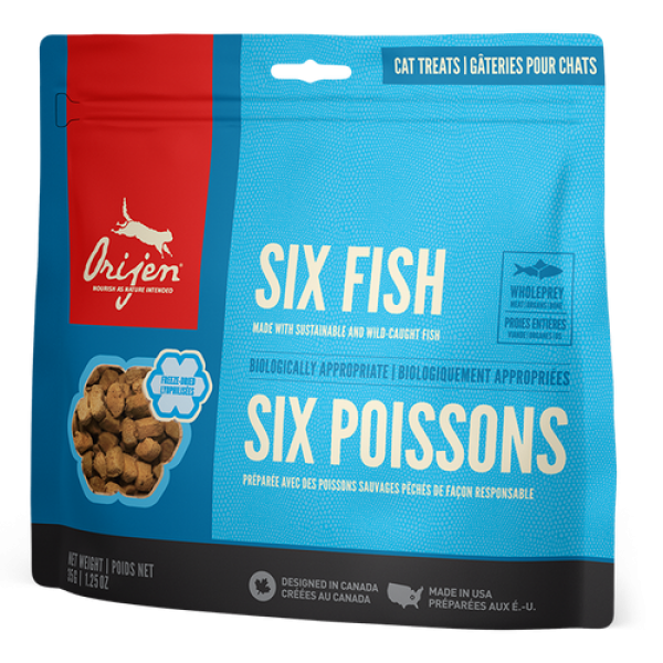 Orijen Six Fish Cat Treats