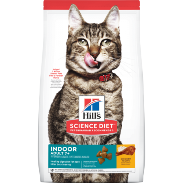 Hill’s Science Diet Adult 7+ Indoor Dry Cat Food