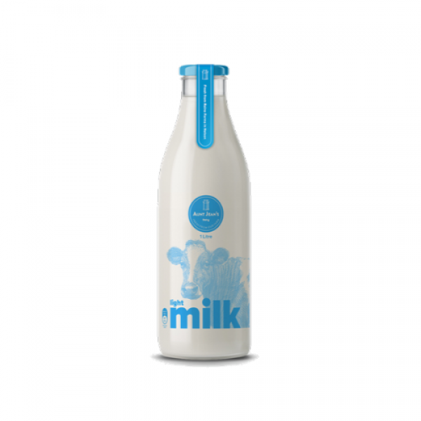 Aunt Jean's Light Milk 1 Litre Reviews - Black Box