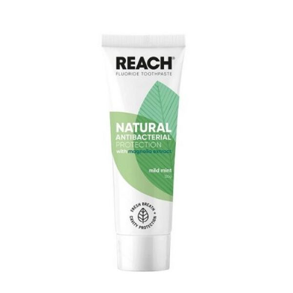 Reach Natural Antibacterial Protection Mild Mint Toothpaste