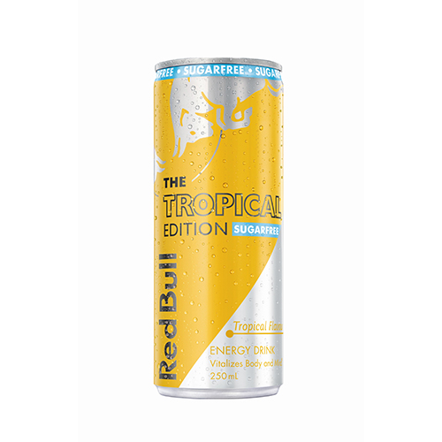 Red Bull The Tropical Edition Energy Drink Reviews Black Box
