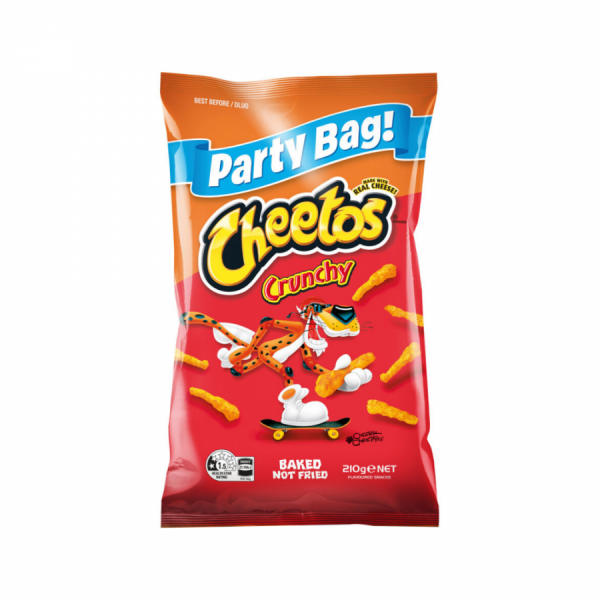 CHEETOS® Crunchy Corn Snacks Crunchy Cheese Party Bag