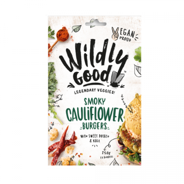 Wildly Good Veggie Burger Patties - Smoky Cauliflower