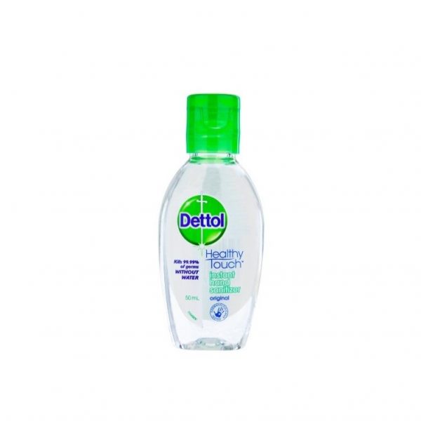 Dettol Instant Hand Sanitiser Original Squeeze Bottle 50ml