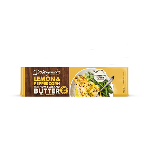 Dairyworks Lemon & Peppercorn Finishing Butter Reviews Black Box
