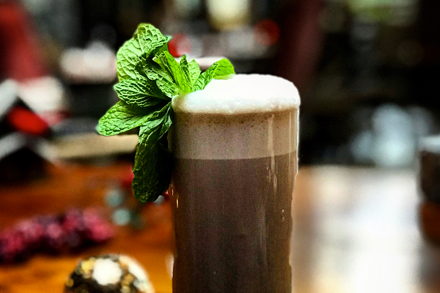 Mint Chocolate Fizz Drinks Recipe