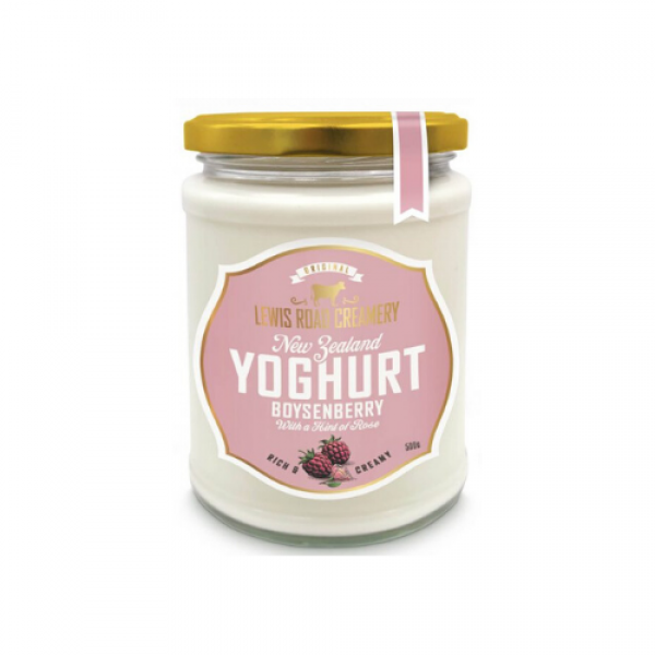 Lewis Road Creamery Boysenberry with Rose extract