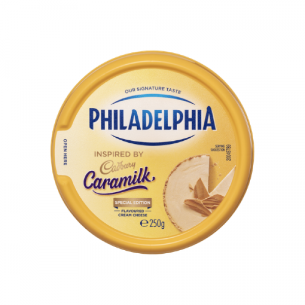 Philadelphia Cadbury Caramilk Cream Cheese Special Edition