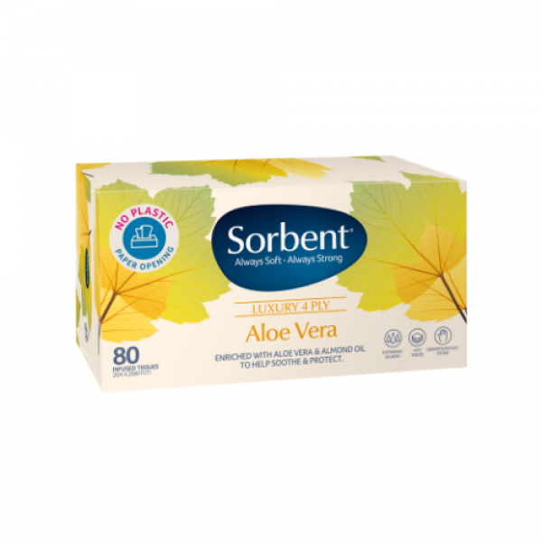 Sorbent Tissues Aloe Vera