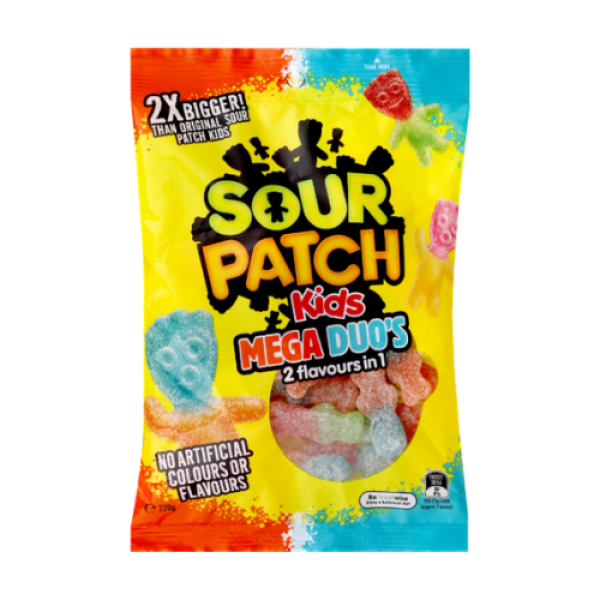 The Natural Confectionery Sour Patch Kids Mega Duo's