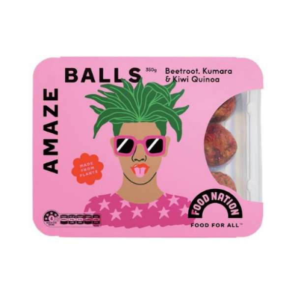 Food Nation Amaze Balls Beetroot