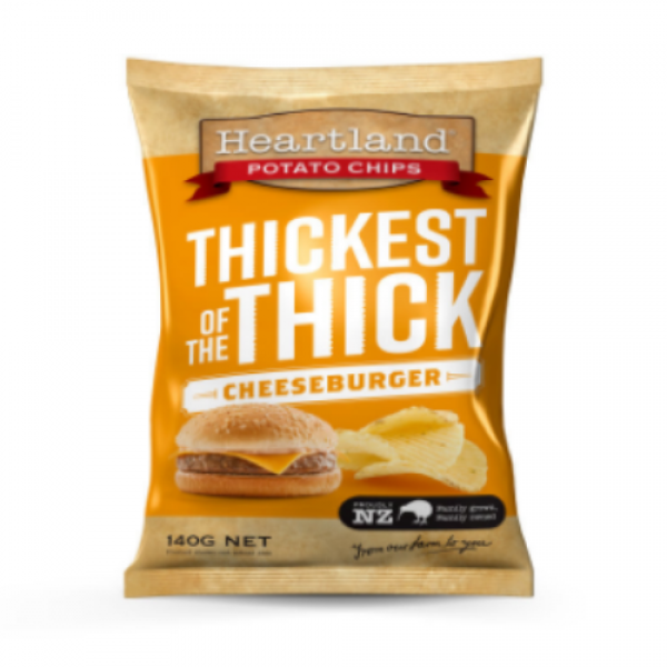 Heartland Thickest Thick Cheeseburger