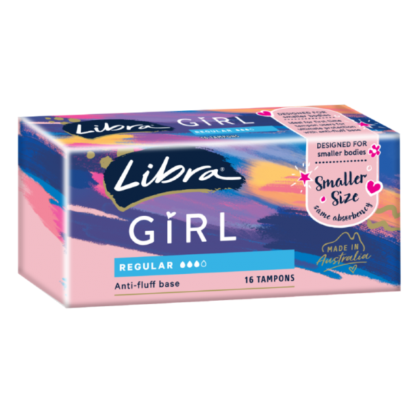 Libra Girl Regular Tampons