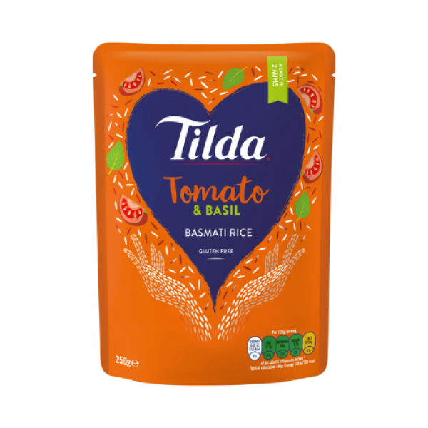 Tilda Tomato and Basil Basmati Rice
