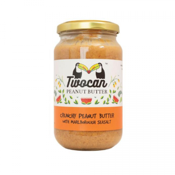 Twocan Crunchy Peanut Butter with Marlborough Sea Salt