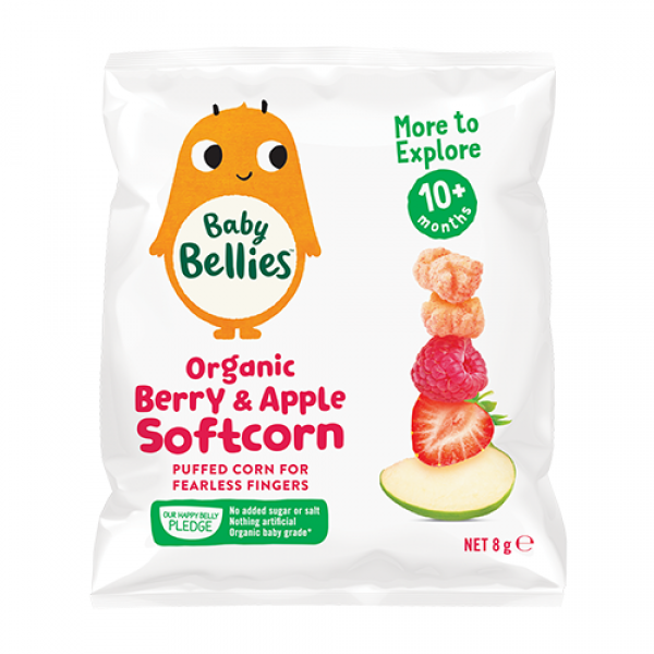 Baby Bellies Berry & Apple Softcorn