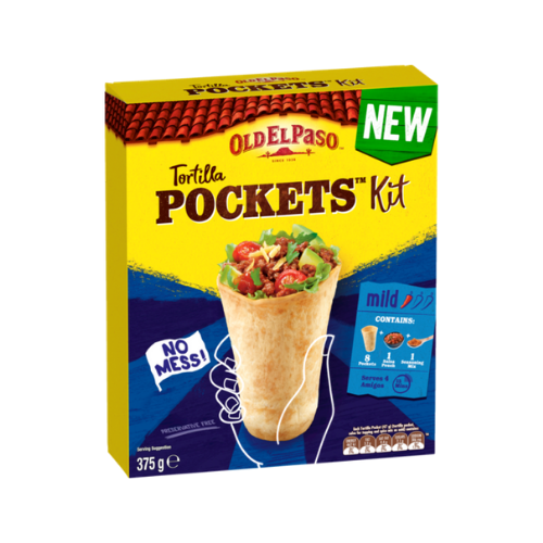 Old El Paso Tortilla Pockets 375g Reviews Black Box