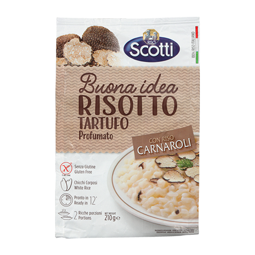 Riso Scotti Buona Idea Risotto with Truffles 210g Reviews - Black Box