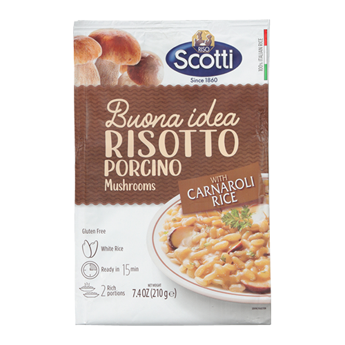 Riso Scotti Buona Idea Risotto Porcino Mushrooms Reviews - Black Box