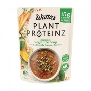Watties Plant Proteinz - Homestyle Vegetable Soup with Red Lentils, Quinoa & Spinach.jpg