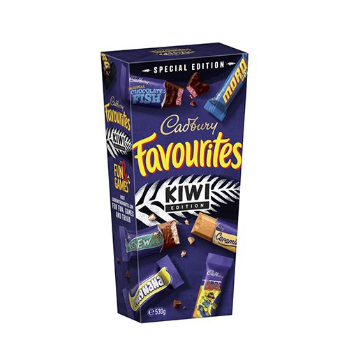 Cadbury Favourites Kiwi Edition Chocolates Reviews Black Box