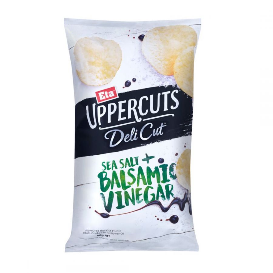 Eta Upper Cuts Deli Cut Potato Chips Sea Salt & Balsamic Vinegar Reviews Black Box