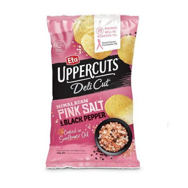 ETA Uppercuts Himalayan Pink Salt and Black Pepper Chips