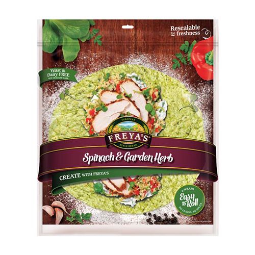 Freya's Wraps Spinach & Garden Herb Reviews - Black Box