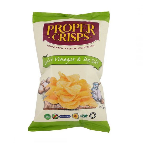 Proper Crisps Cider Vinegar & Sea Salt