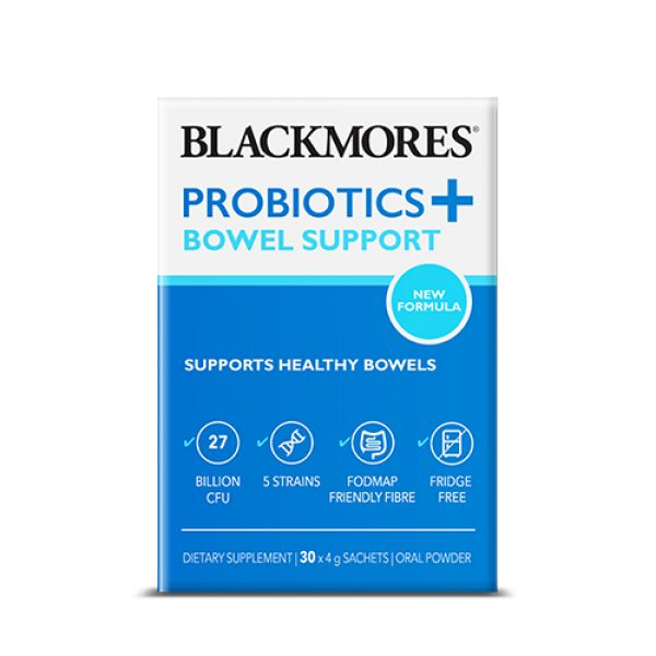 Blackmores Probiotics + Bowel Suport Oral Powder 30 Sachets