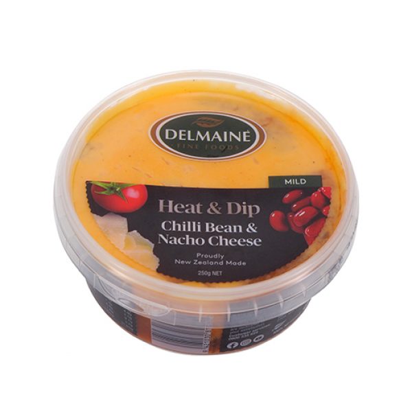 Delmaine Heat & Dip Chilli Bean & Nacho Cheese