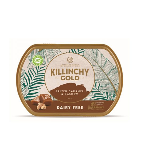 Killingchy Gold Dairy Free Salted Caramel & Cashew