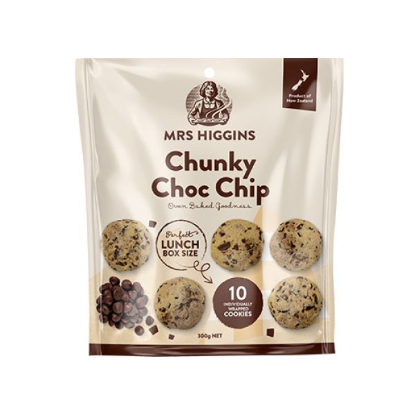 Mrs Higgins Chunky Choc Chip Multipack
