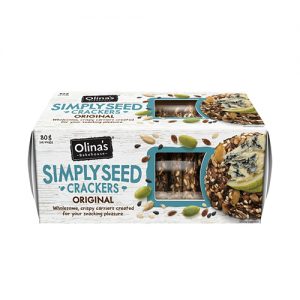 Olina's Bakehouse Simply Seed Crackers - Original