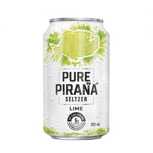 Pure Pirana Seltzer Lime
