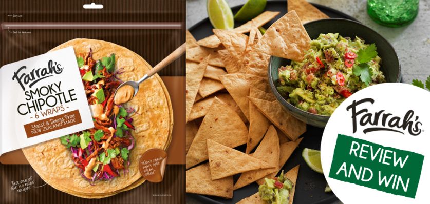 Farrah's Smokey Chipotle Wraps Review and Win Image Asse