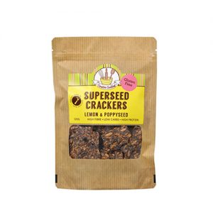 Superseed Crackers Lemon & Poppyseed