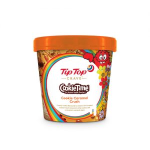 Tip Top X Cookie Time Cookie Caramel Crush Ice Cream Main Image