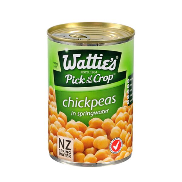 Watties Canned Chickpeas in springwater