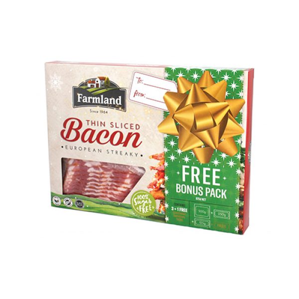 Farmland Thin Sliced Bacon - European Streaky