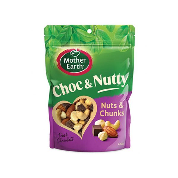 Mother Earth Choc & Nutty Nuts & Chunks