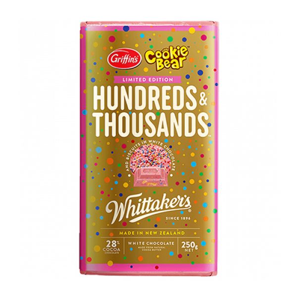 Whittakers Hundreds and Thousands