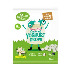 KiwiGarden Sugar-Free Yoghurt Drops - Dairy-Free Vanilla Coconut