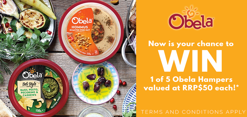 Obela Review and Win Contest Banner