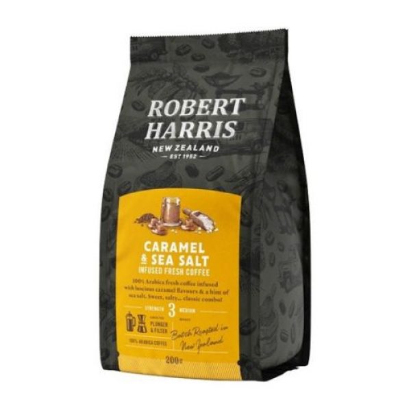 Robert Harris Infused Fresh Coffee - Caramel & Sea Salt