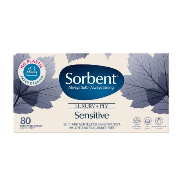 Sorbent Facial Tissues - Sensitive 1