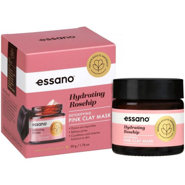 Essano Hydrating Rosehip Pink Clay Mask