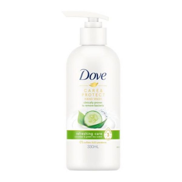 Dove Restoring Care Liquid Hand Wash - Cucumber and Green Tea