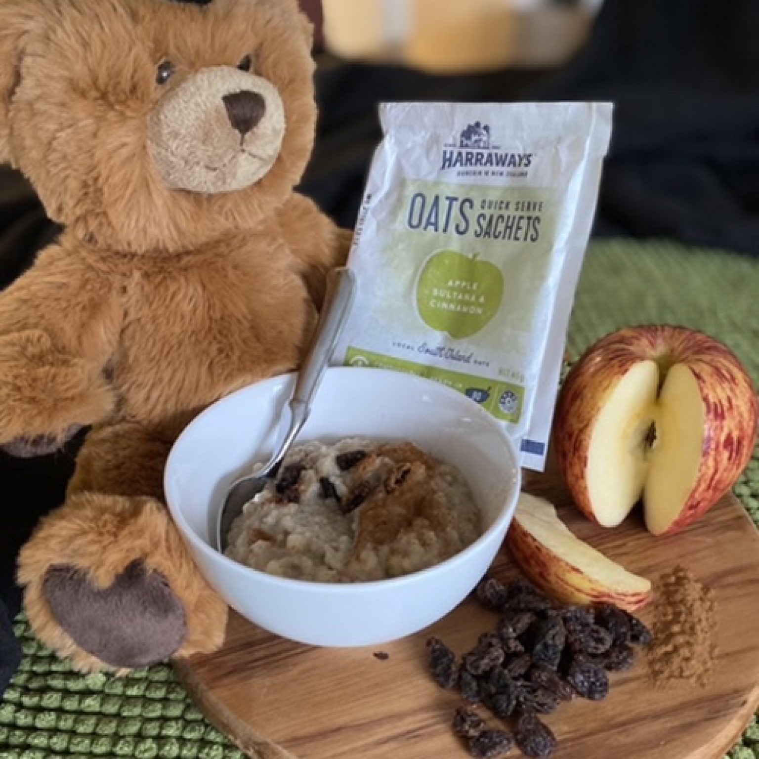 Harraways Single Serve Oat Sachets Raspberry and Coconut Reviews